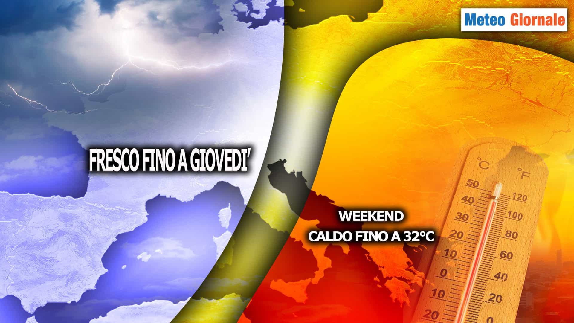 Meteo: Temperature pazze! Dal fresco al caldo fino a 32°C