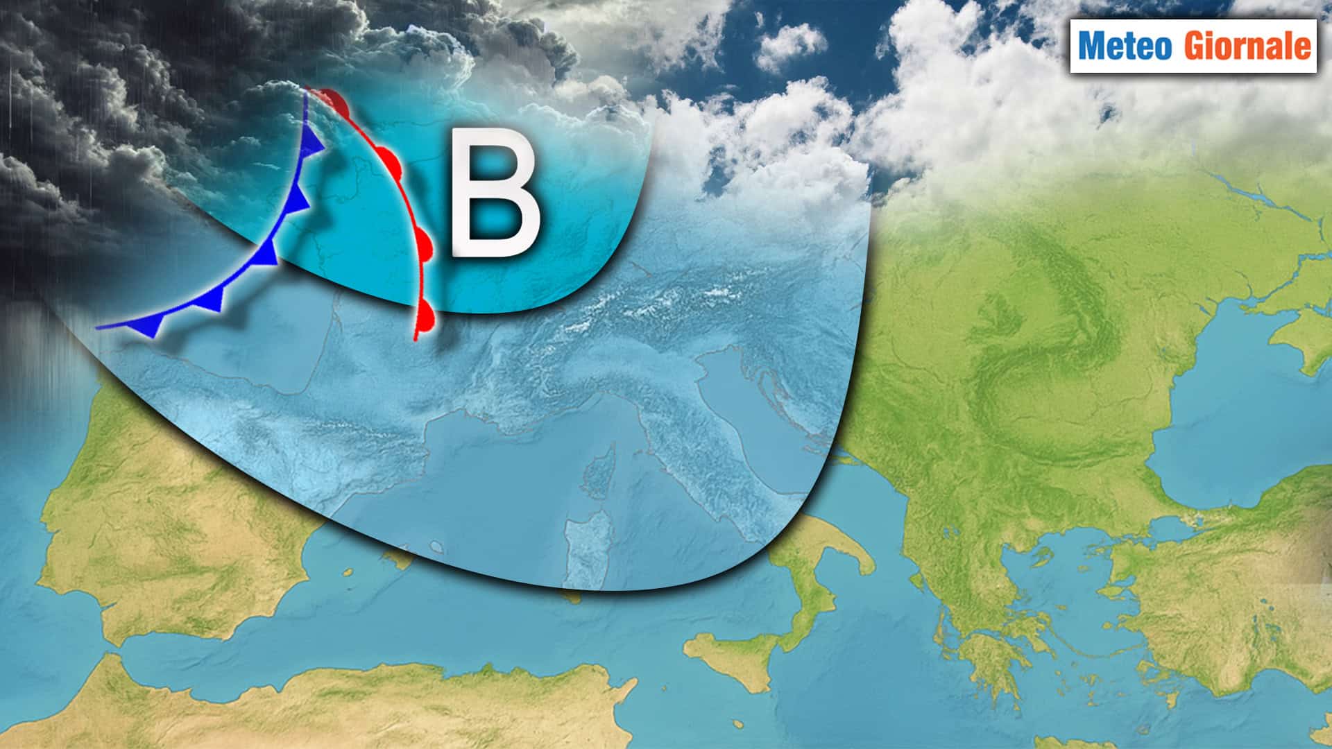 Meteo: Maltempo in arrivo, Piogge e temporali su molte regioni