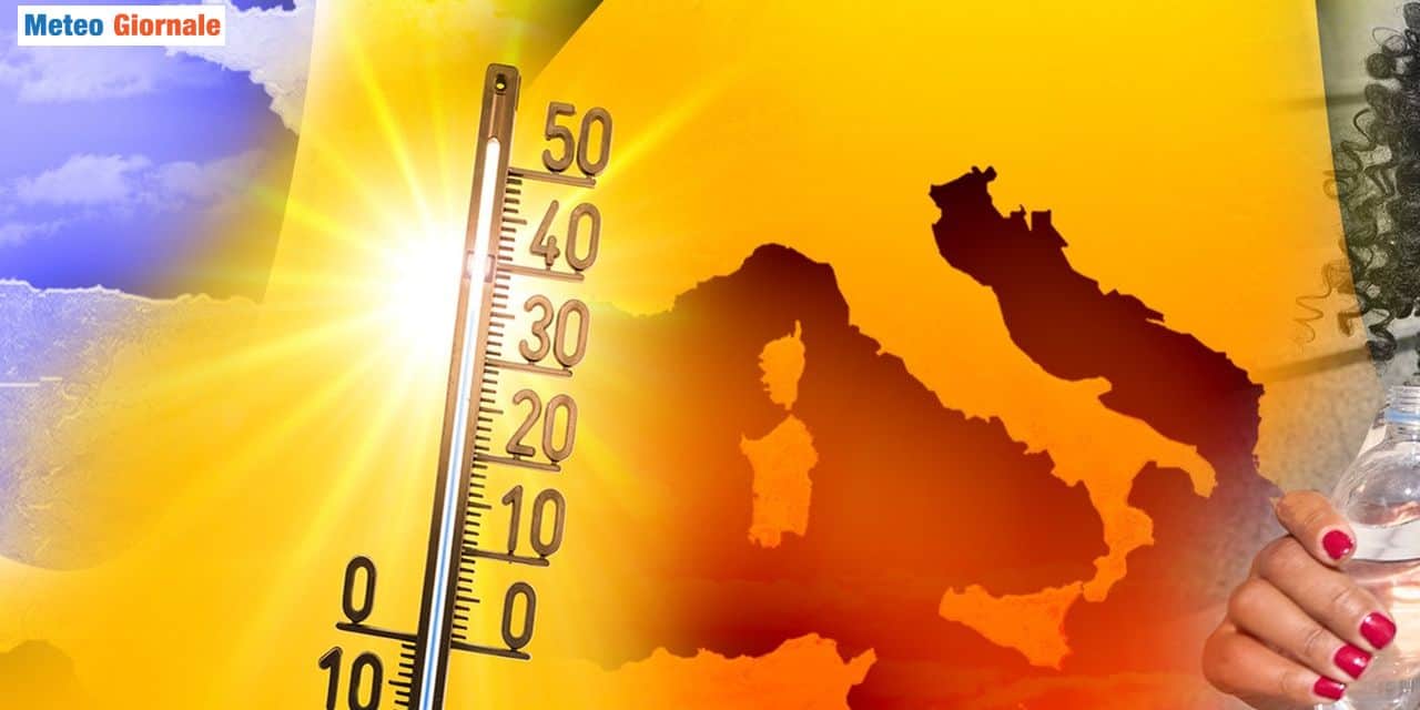 Caldo in accentuazione nel weekend, tornano i 35 gradi in molte città