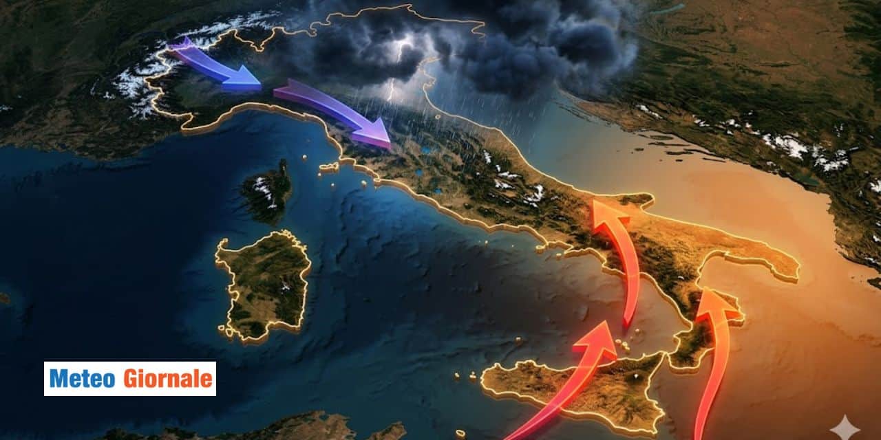 Meteo: piogge preziosissime in arrivo nel Centro Italia entro Giovedì 7