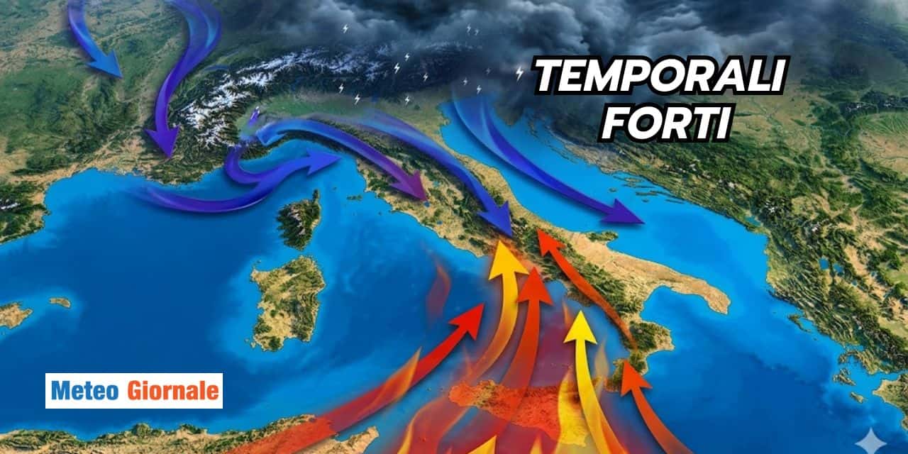 Italia a due velocità: un pattern meteo destinato a durare parecchio