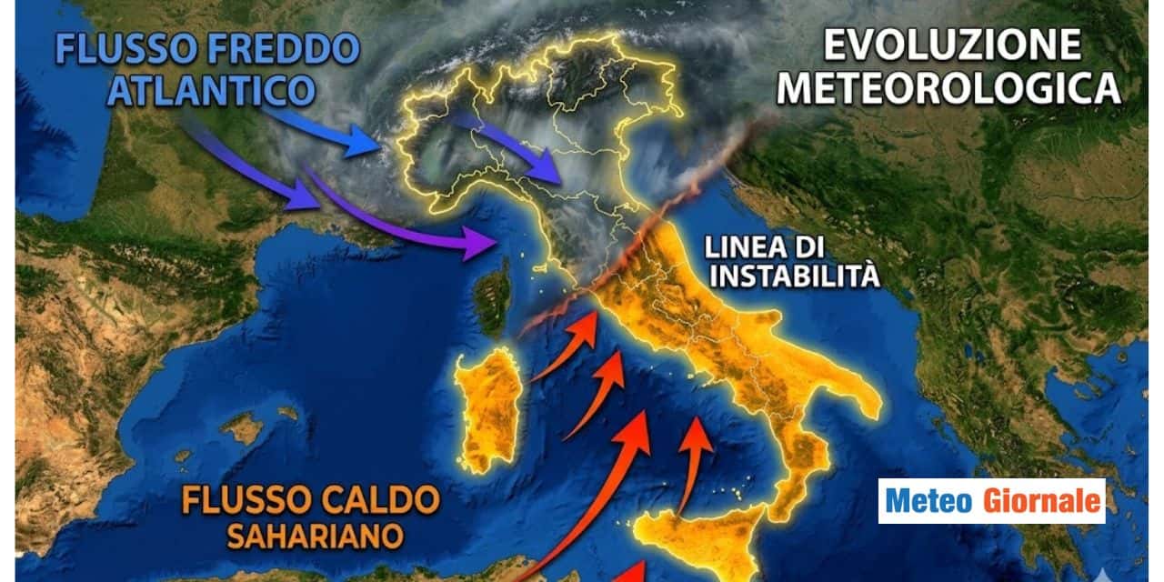 Meteo: Italia bersaglio di maltempo e forti temporali fino al 20 maggio
