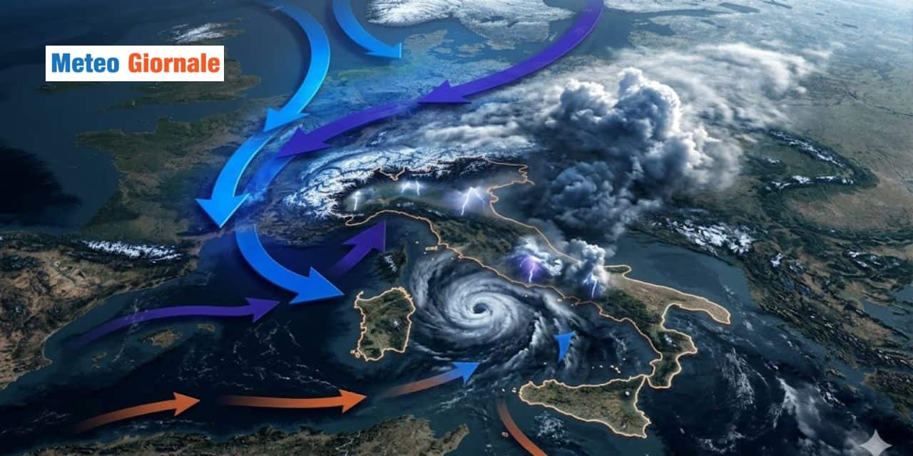 ECMWF e GFS confermano: forte peggioramento meteo sull’Italia dal 15 al 17 Maggio