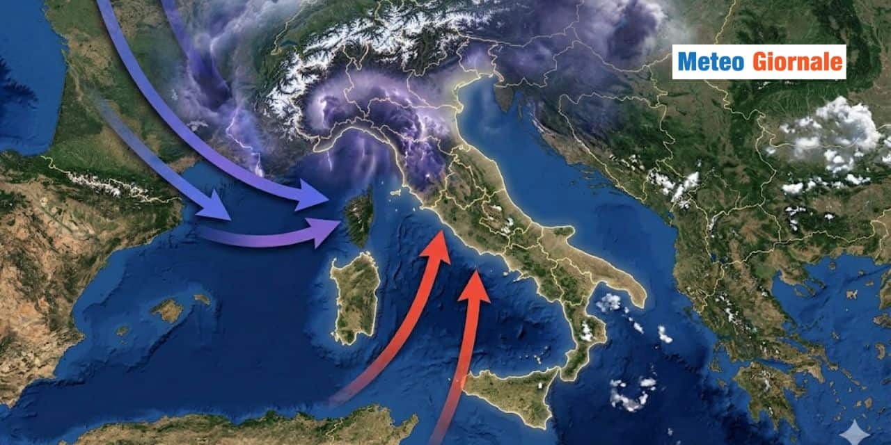 Tanta pioggia fino al 20 Maggio: possibili eventi meteo severi, mappe