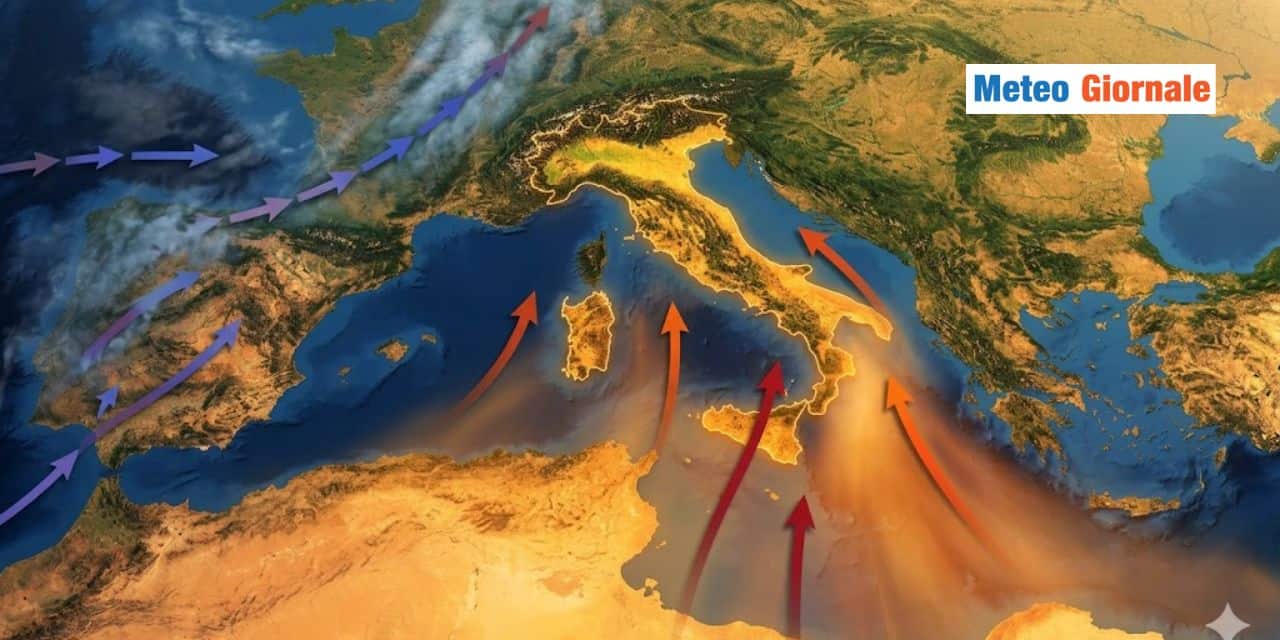 I modelli meteo GFS ed ECMWF vedono il primo caldo africano sull’Italia da questa data