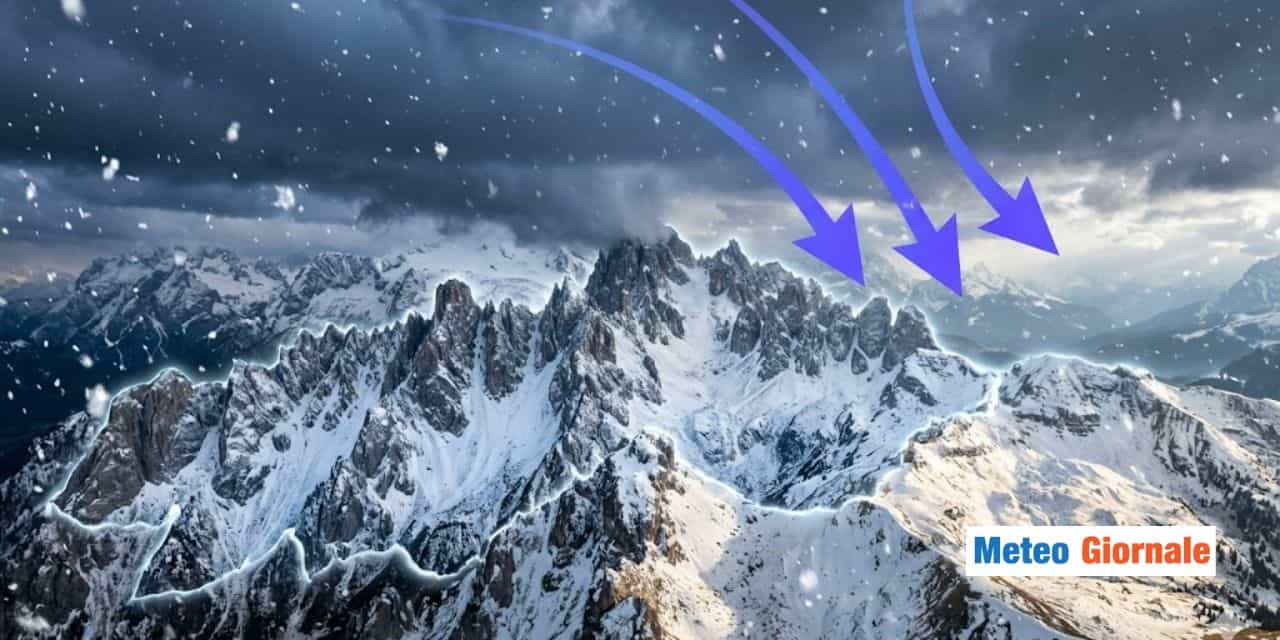 Neve di Maggio: sorpresa meteo per le Alpi nelle prossime ore