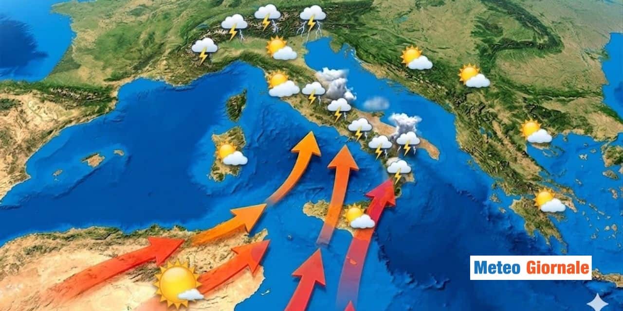 Meteo: dal 20 Maggio Anticiclone pieno di buchi, sole e caldo, ma anche temporali