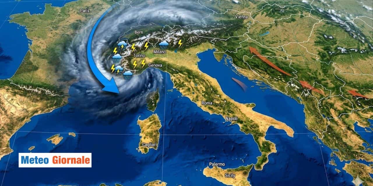 Meteo weekend: Nord Italia in balia di una possibile goccia fredda secondo ECMWF