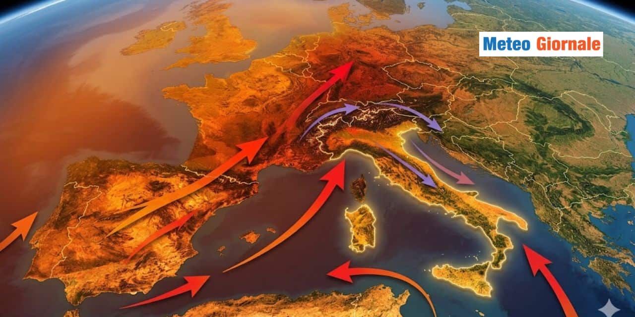 Ondata di calore e temporali sull’Italia: le tendenze meteo di GFS e ECMWF
