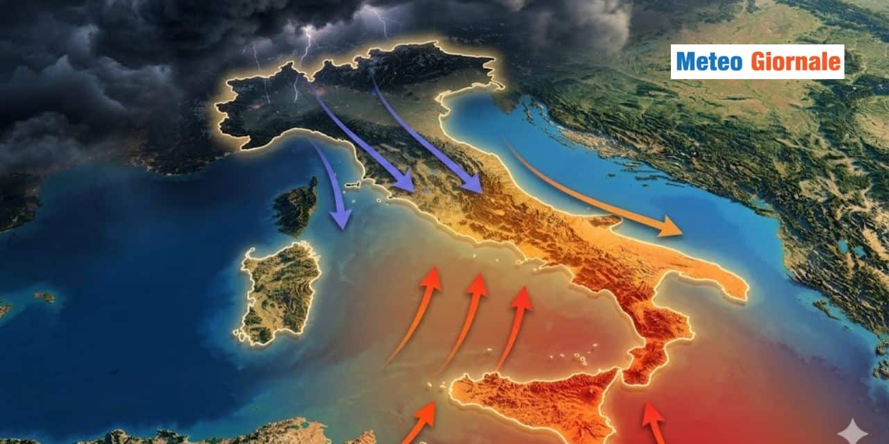 Ponte del 2 Giugno con temporali: l’ipotesi meteo di ECMWF