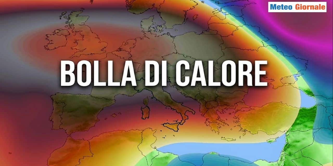 Il potente anticiclone europeo, supportato da una bolla subtropicale