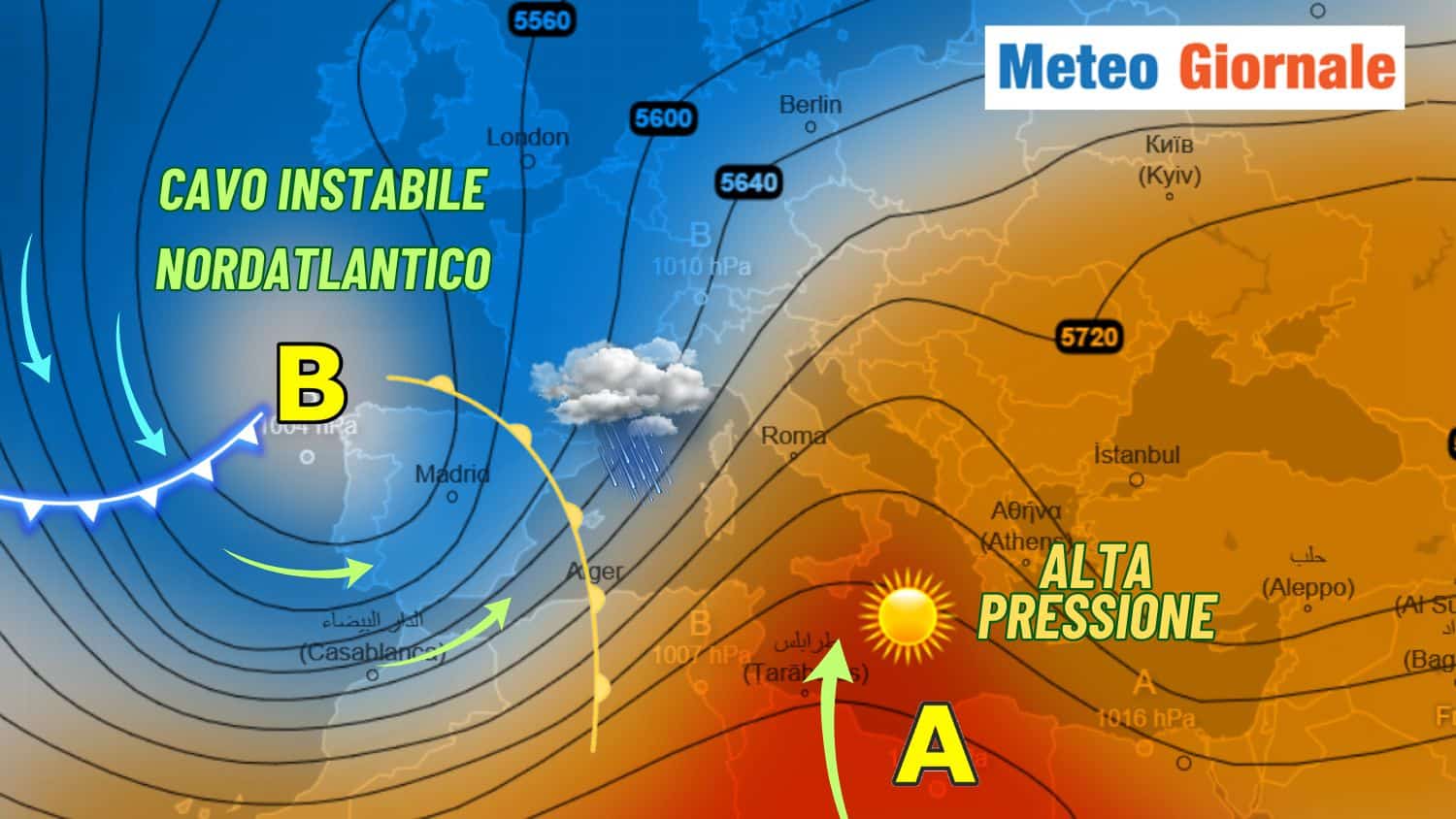 Il tempo in dettaglio per il prossimo weekend 9/10 maggio: tra luci e ombre!