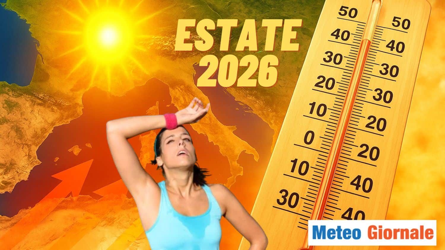 Anche dal prestigioso modello matematico Copernicus, sentenza implacabile: estate 2026 rovente!