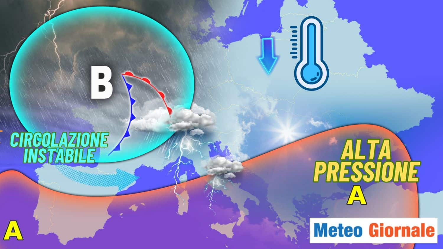 Dopo il caldo record di questi giorni, prospettive di refrigerio per giugno