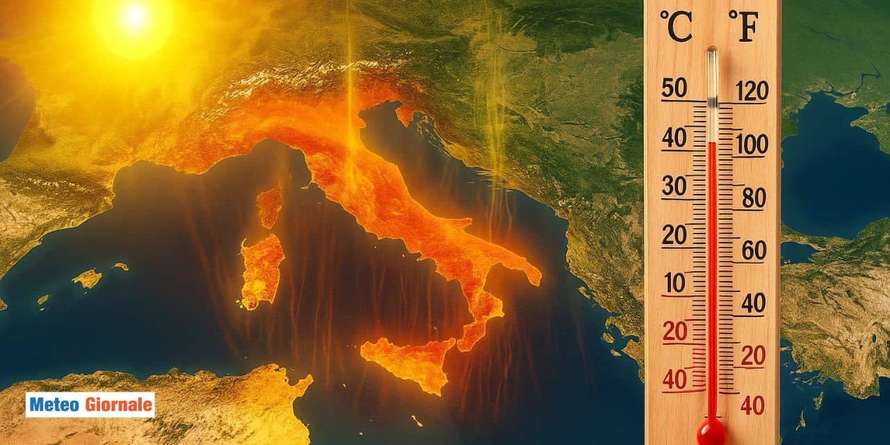 Caldo esagerato? Raffaele Laricchia mostra l’evoluzione fino al 10 Giugno
