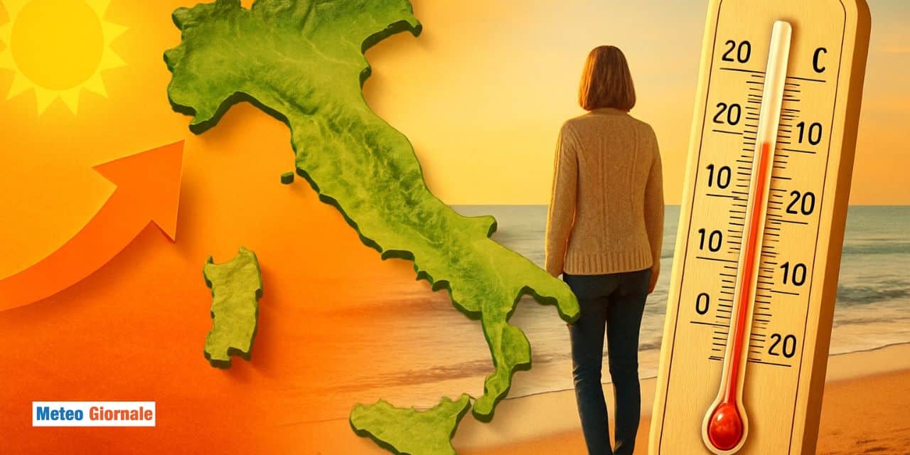 Da questa data scoppia definitivamente il caldo