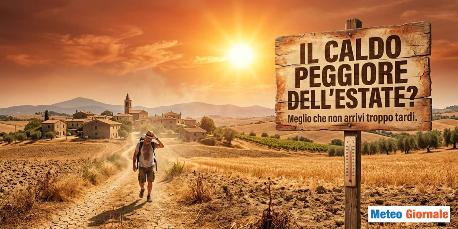 Il CALDO peggiore dell’Estate? Meglio che non arrivi troppo tardi