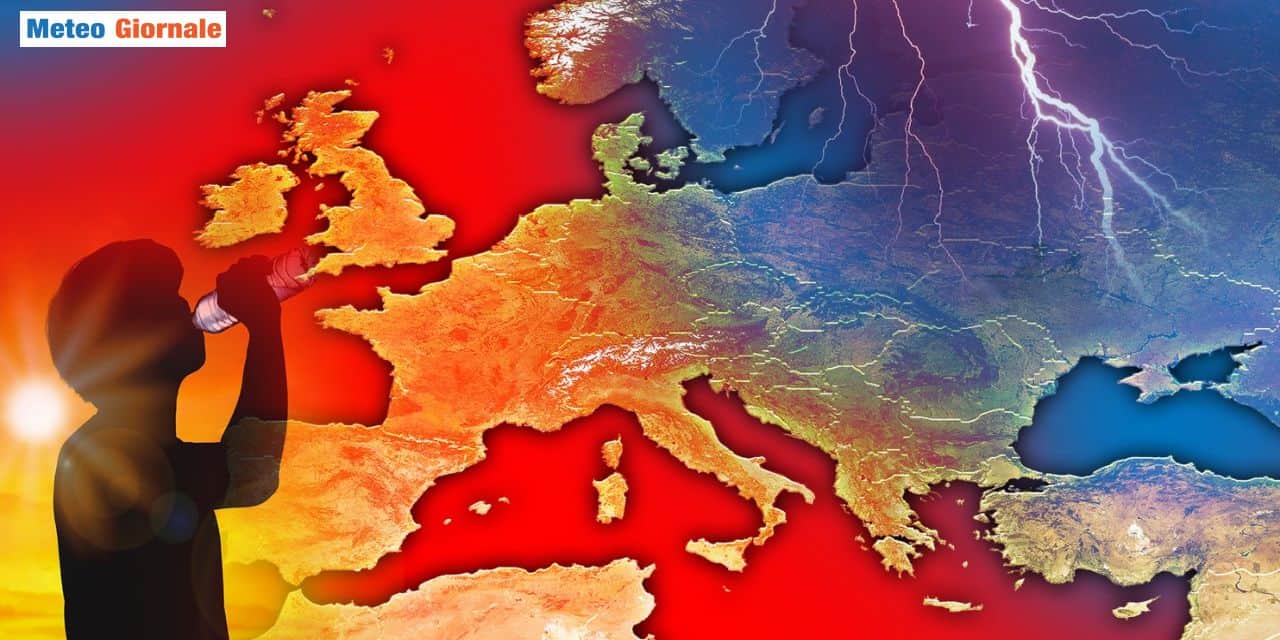 Caldo come in pieno luglio sino a Mercoledì 27, poi in arrivo i temporali