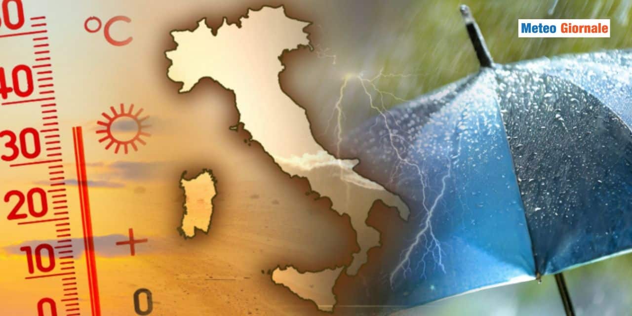 Forti temporali Domenica 31, Nord Italia nel mirino