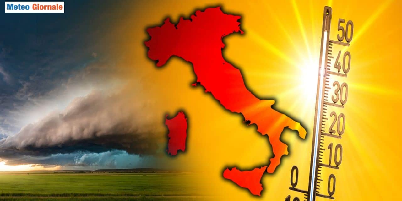 I primi temporali sono imminenti, ma il grande caldo non mollerà la presa