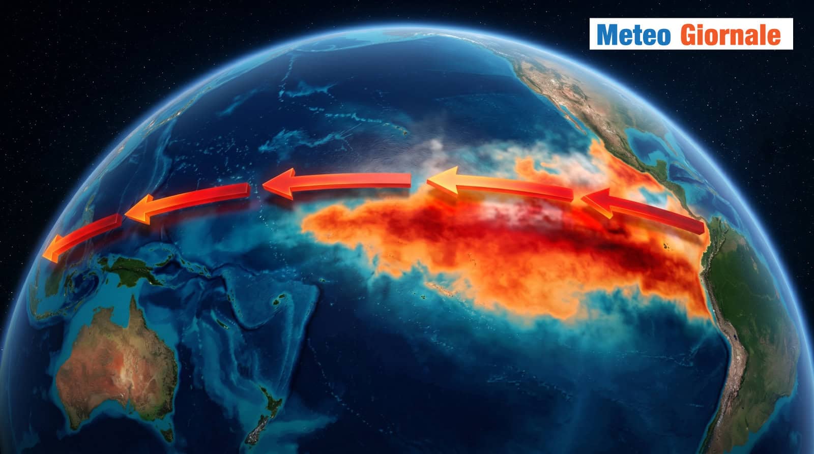 Super El Niño confermato dal NOAA: ecco l’Estate e l’Inverno che ci aspettano