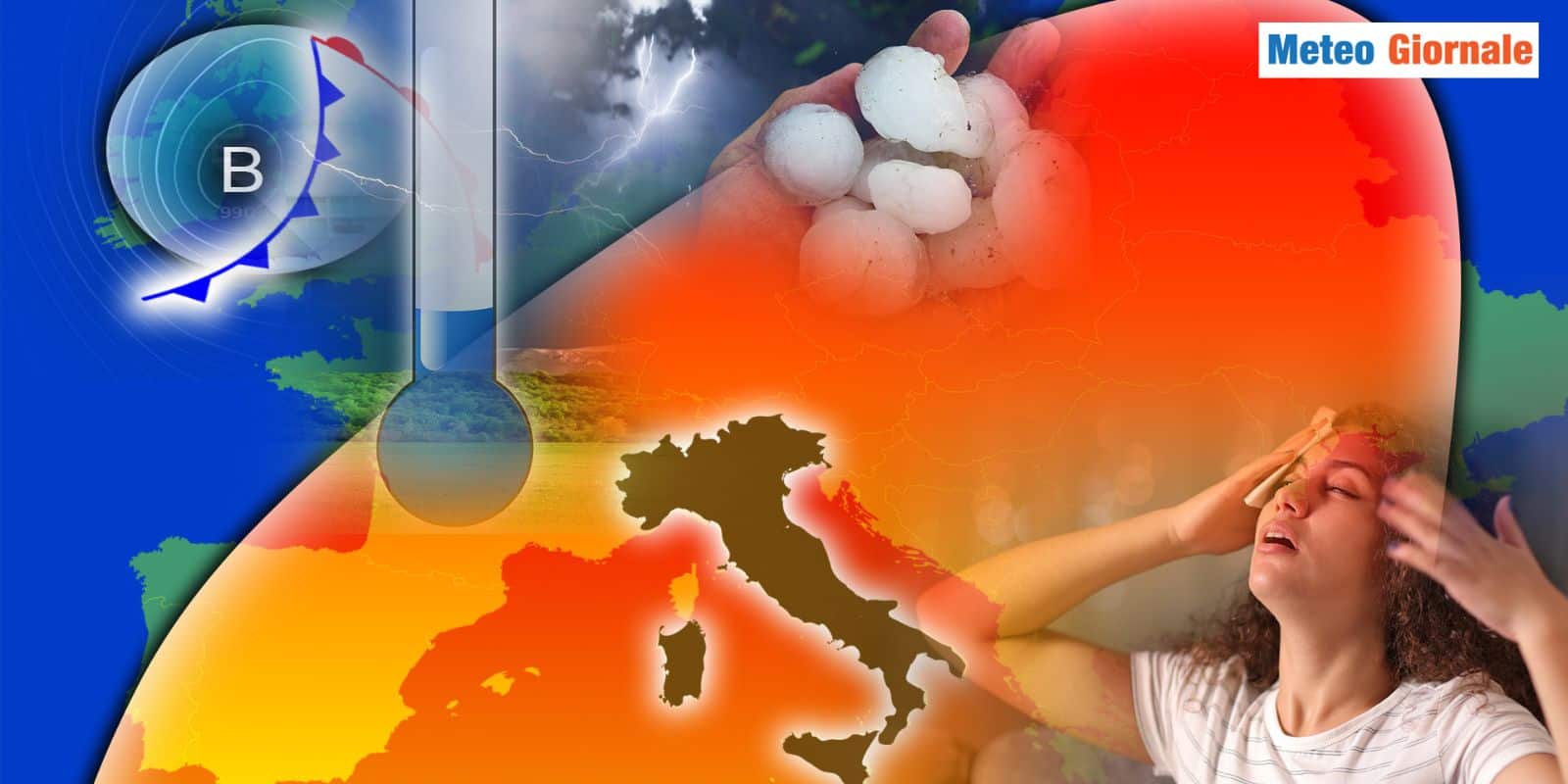 Fino al 10 Giugno sarà un susseguirsi di eventi Meteo: cosa emerge dalle previsioni