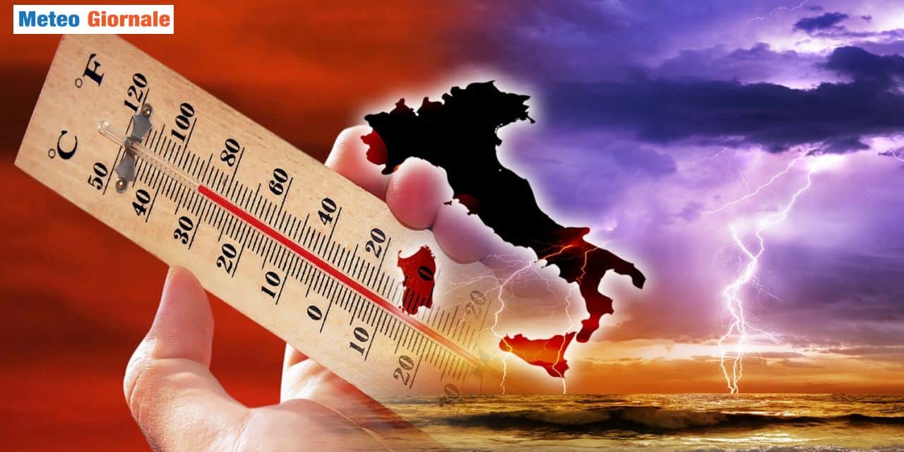Fase acuta di maltempo, ma da Domenica migliora e poi la grande svolta