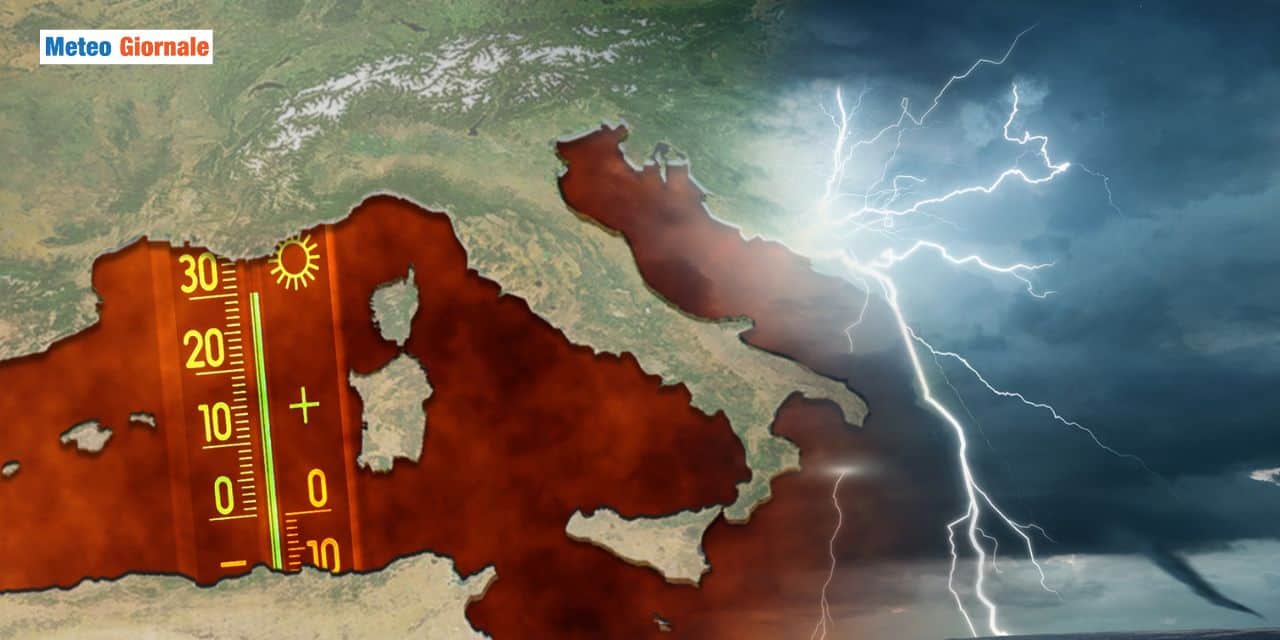 Giugno autunnale con super temporali, grandine e nubifragi. Stop Estate!