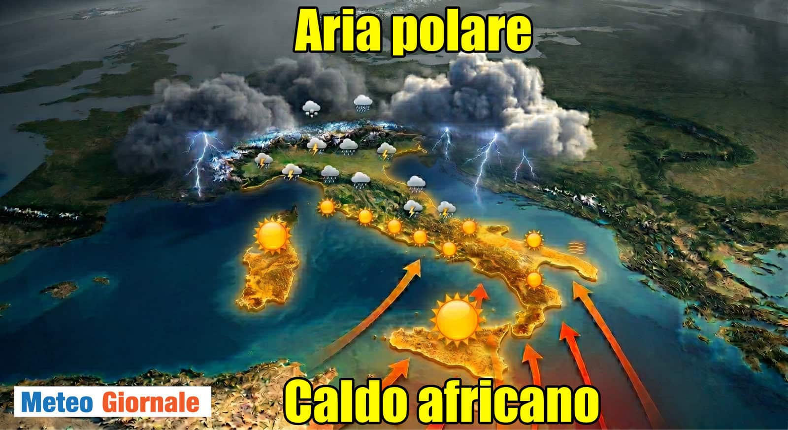 Fino a quando durerà il caldo africano sull’Italia: le previsioni ECMWF