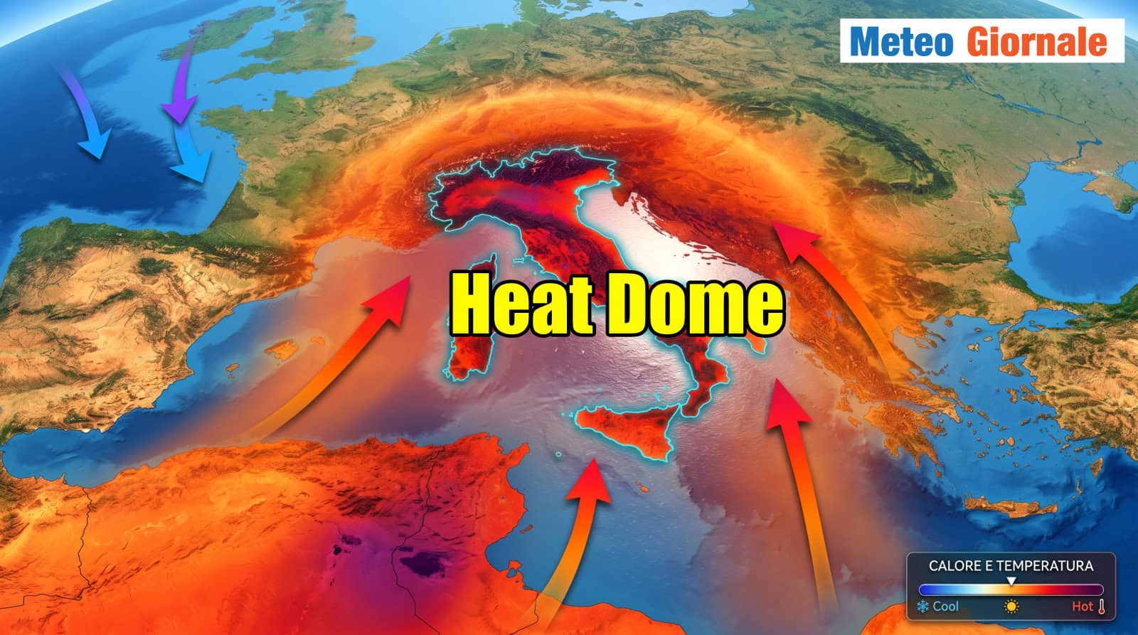 Caldo estremo nell’Estate 2026: cosa c’entrano El Niño e il Nord Africa