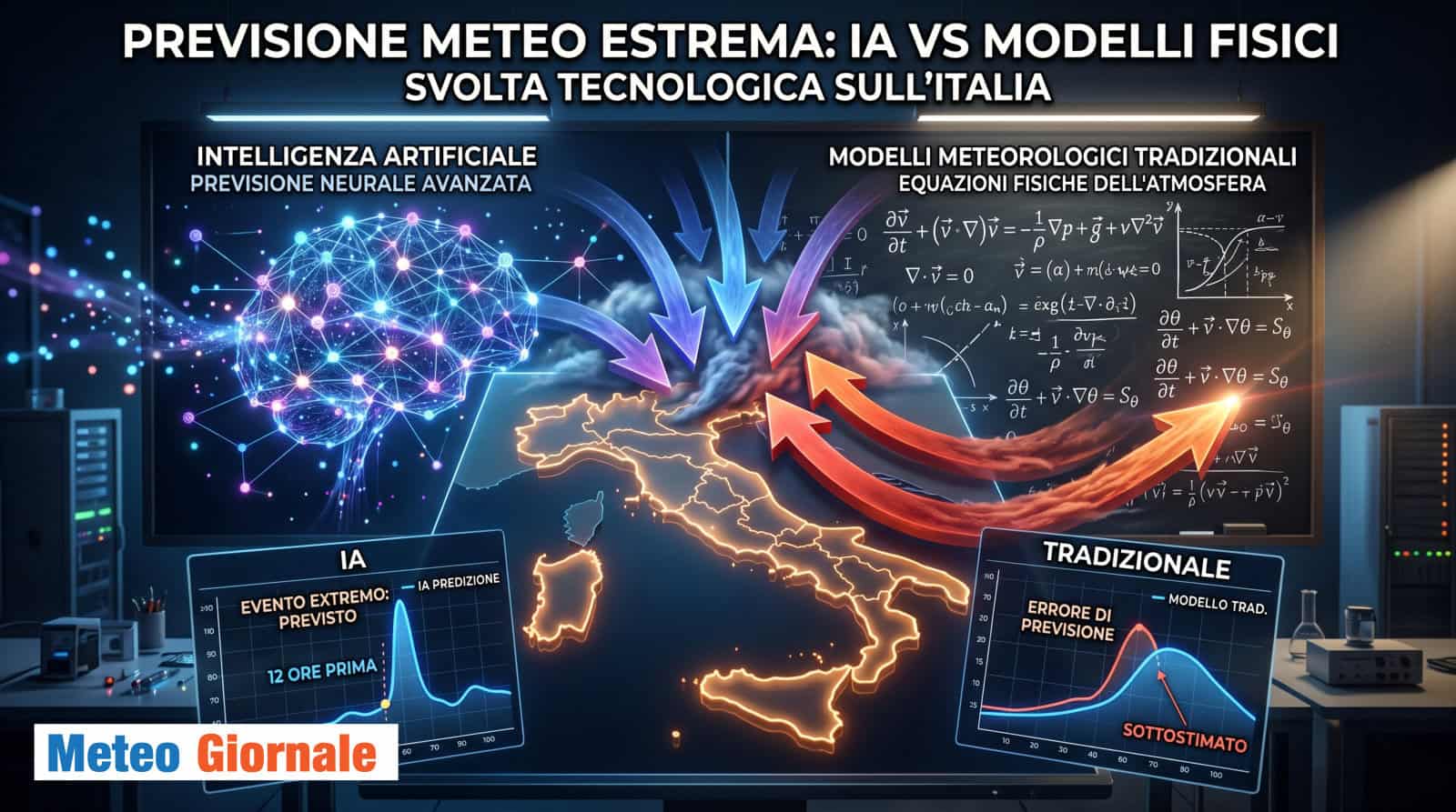 Meteo, l’AI prometteva miracoli: cosa sta andando storto davvero