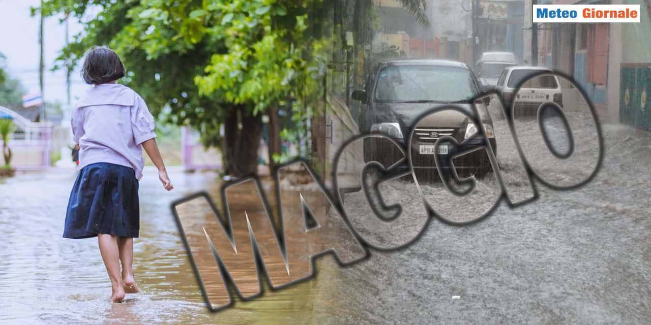Viavai di piogge, temporali, grandine, ma ecco quando cambia tutto