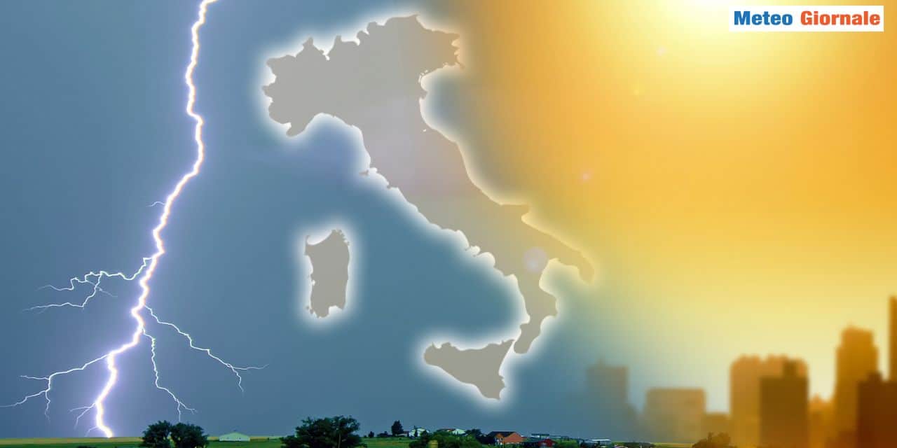 Italia martellata dai temporali