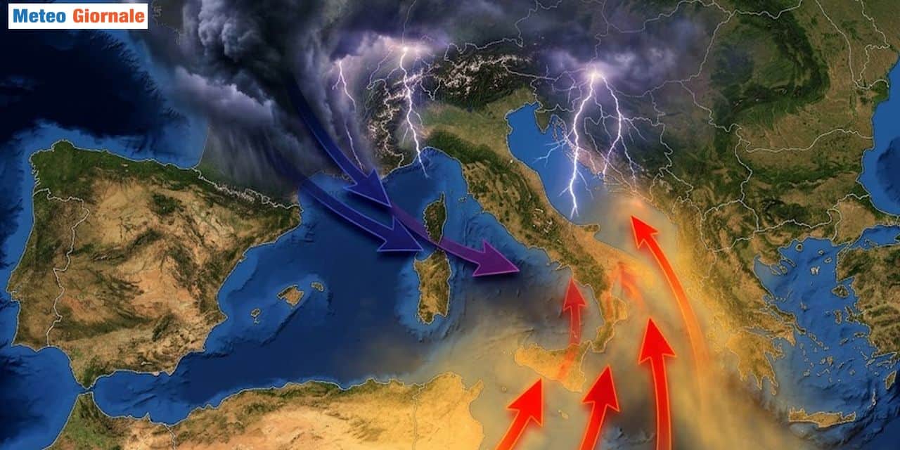 Grande diluvio sull’Italia, verso un maggio con pioggia oltre la media