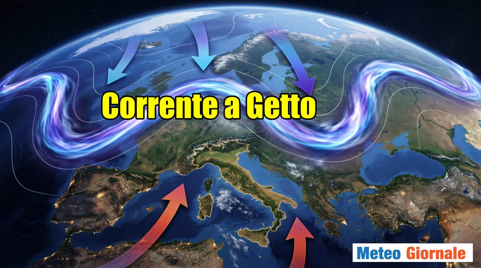 Il Jet Stream non causa gli inverni estremi: la ricerca che cambia tutto