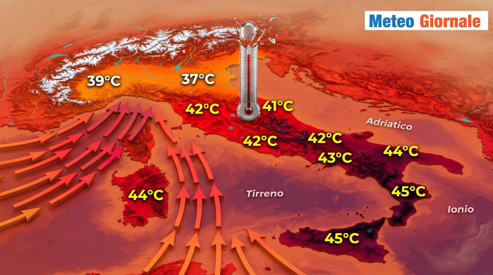 Estate 2026 rovente: temperature mai così alte dal 2003