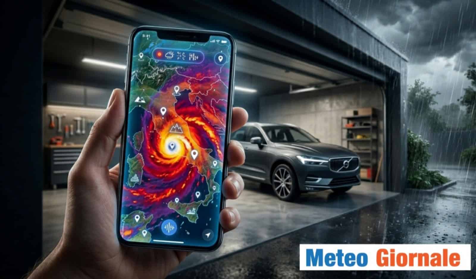 GRANDINE: Come leggere il RADAR meteo sullo smartphone per proteggere l’auto. La guida pratica