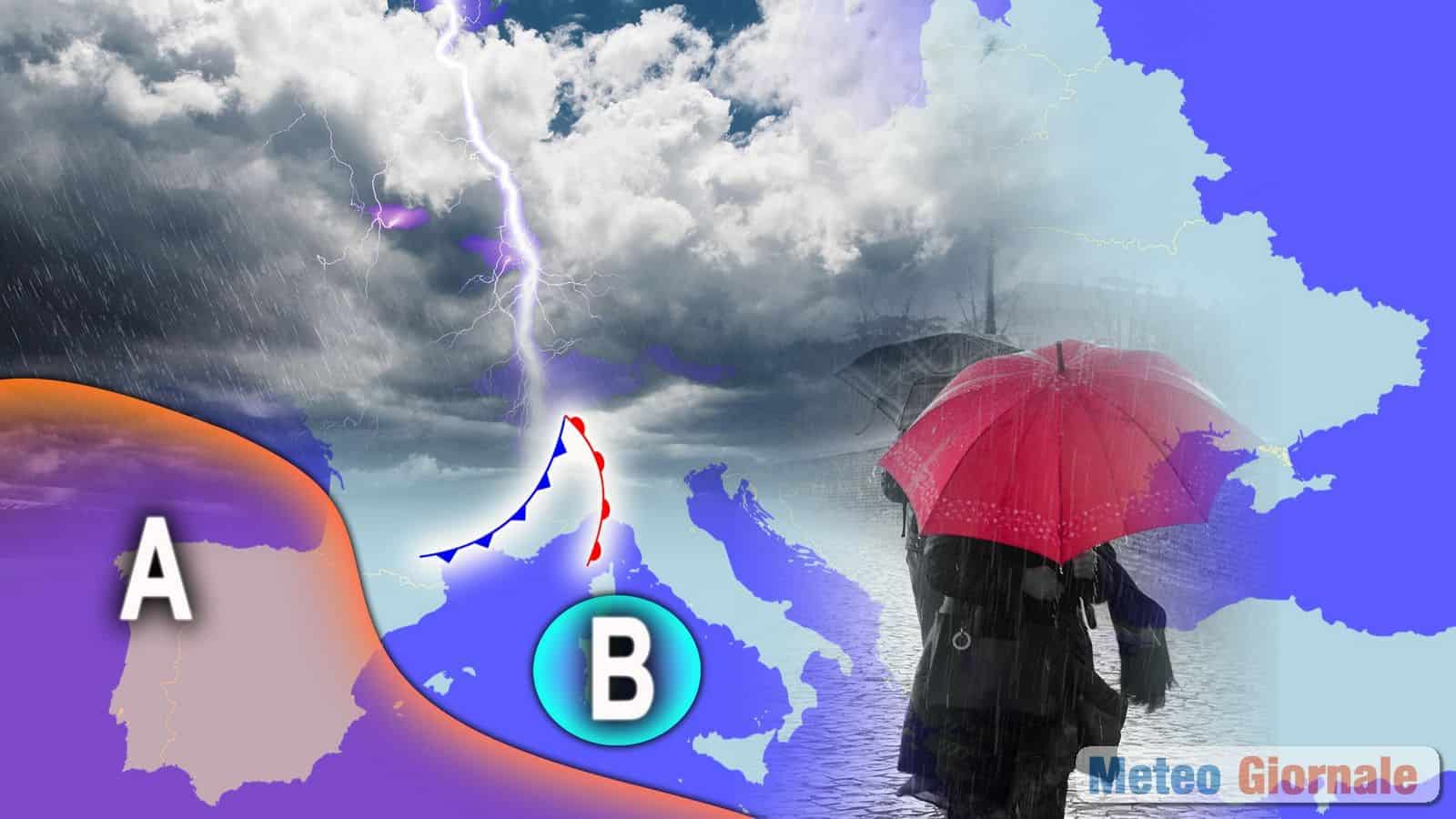 Meteo, Irruzione Polare il 15 maggio: temporali e neve sulle Alpi