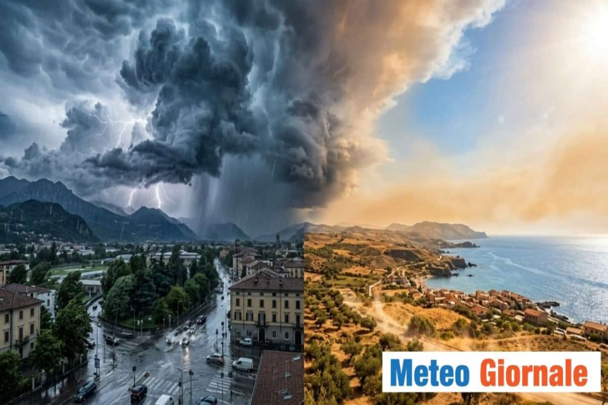 meteo nubifragi caldo