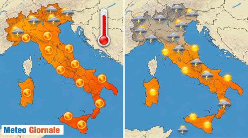 L’Anticiclone Africano porta il caldo rovente. Data sempre più certa