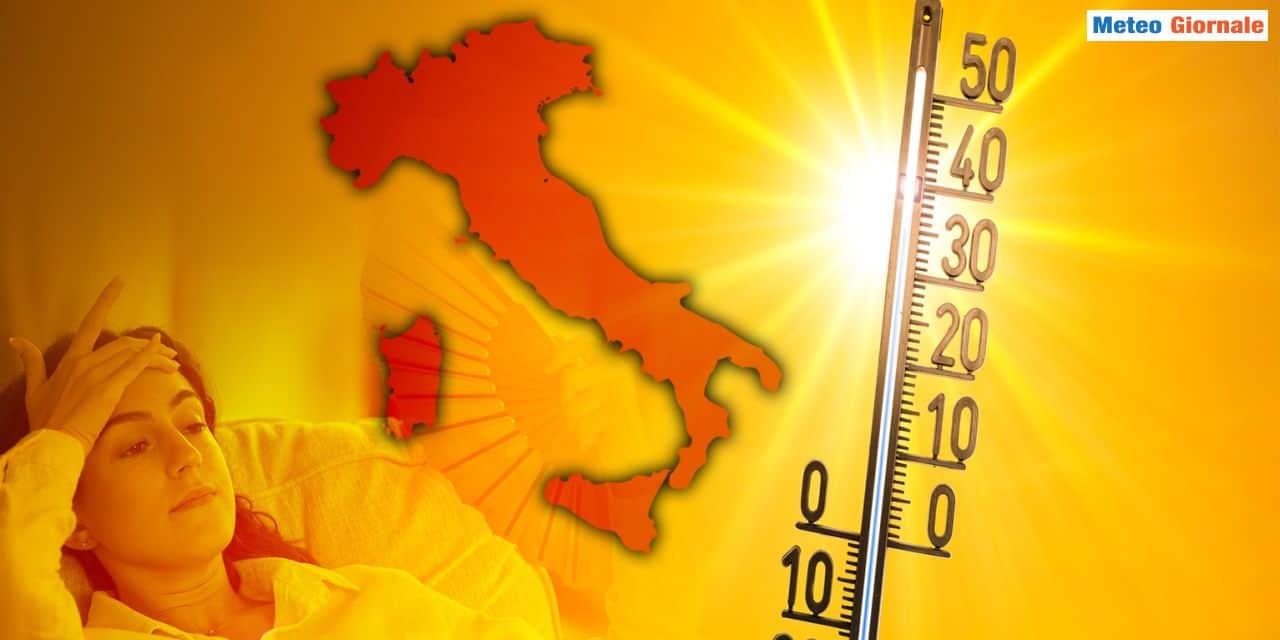 Italia avvolta dal caldo estivo e il peggio deve ancora arrivare