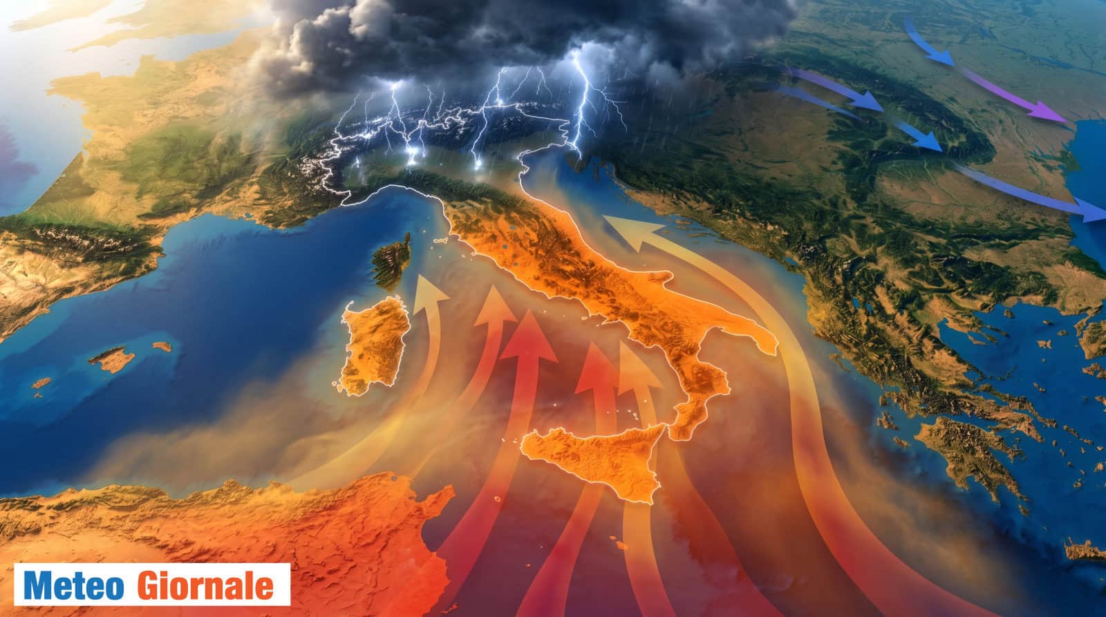 Caldo africano verso l’Italia. La prima data del refrigerio