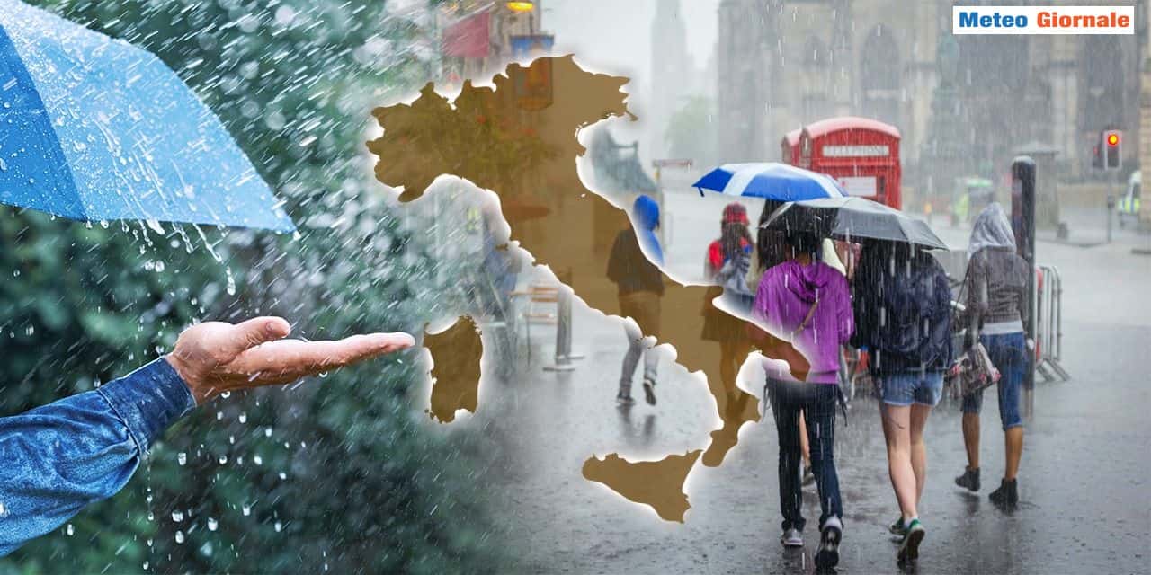 Ritorna la pioggia Domenica e arriva una settimana dove accadrà di tutto