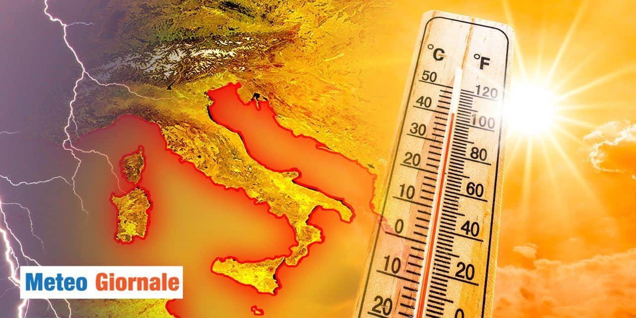 Primi temporali smorzeranno la calura