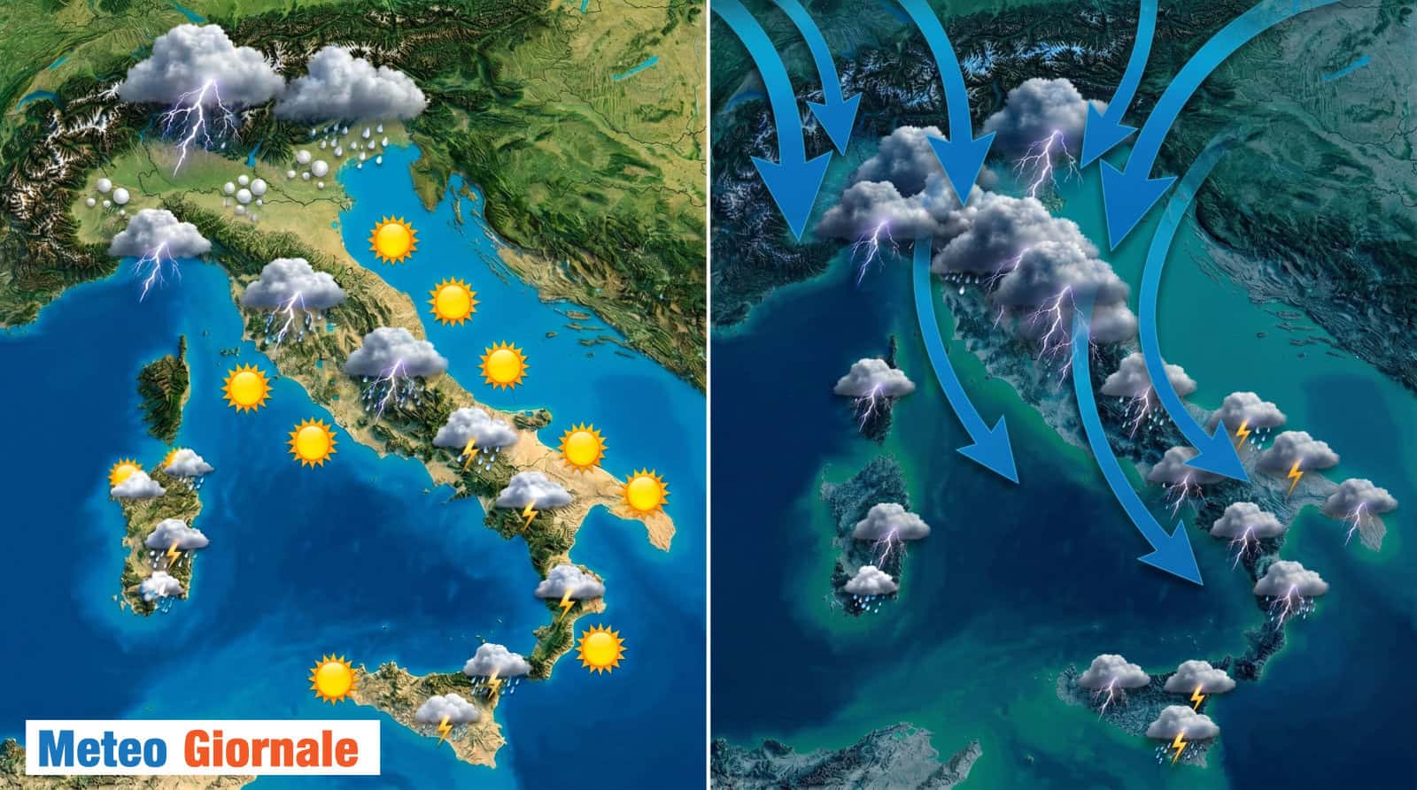 Il modello americano è netto: niente Estate precoce, meteo autunnale in arrivo