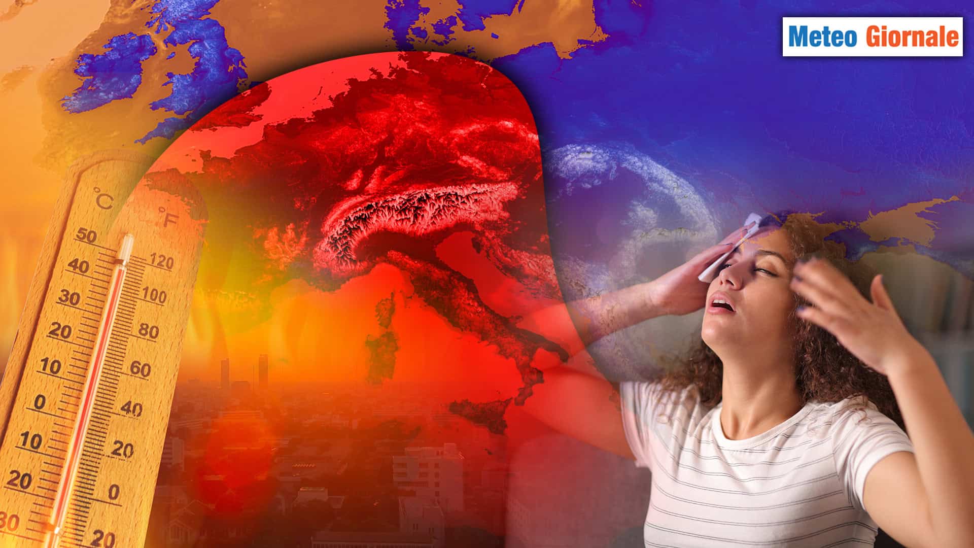 Caldo estremo sull’Italia: l’anticiclone non concede tregua