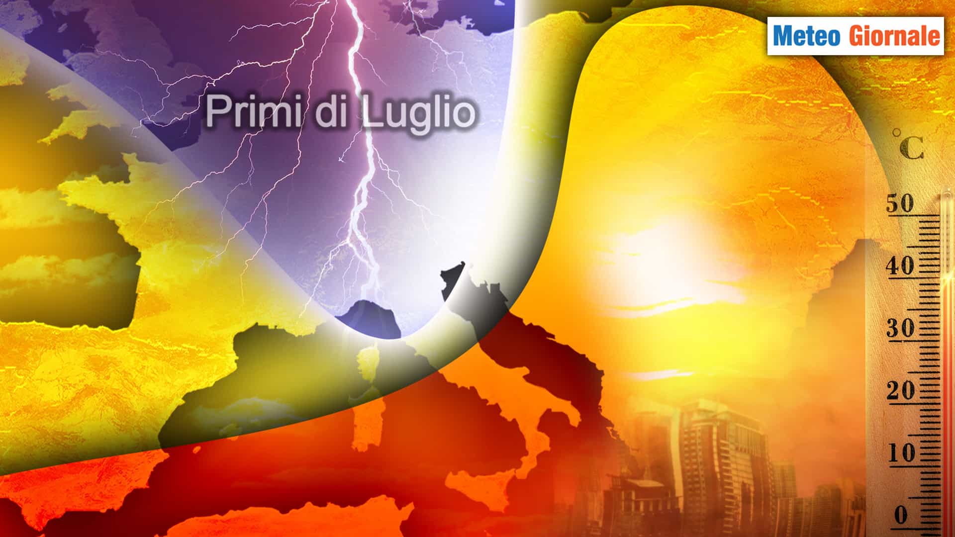 Caldo estremo, ma l’inizio di Luglio potrebbe portare una svolta