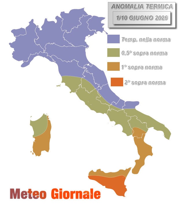 ANOMALIA TEMRICA 1 10 GIUGNO