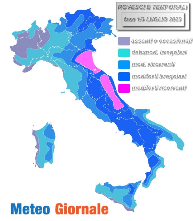 Base piogge 1 3 LUGLIO 1