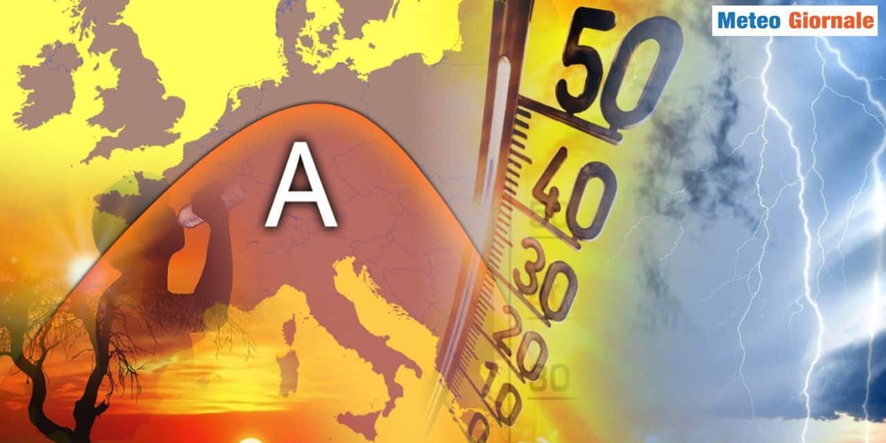 Una lingua d'aria rovente avvolgerà anche l'Italia
